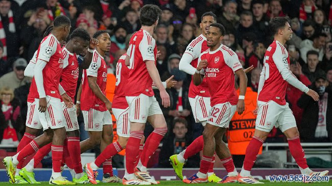 欧冠榜首大战阿森纳3-1完胜拜仁